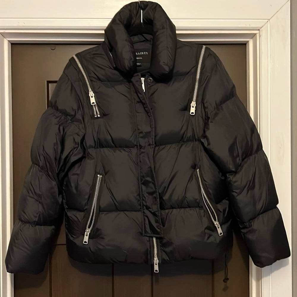 Allsaints puffer coat